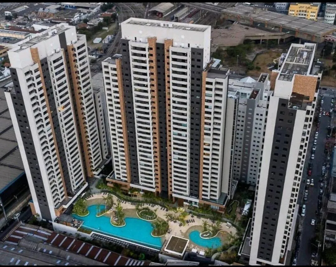 شقة Ap Resort Em Frente A Estacao Bras ساو باولو